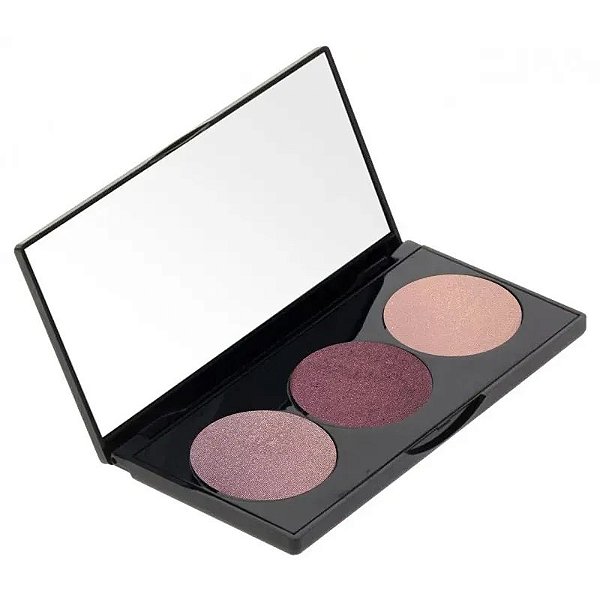 Paleta de Sombras SLA Paris Triochrome 15 Tons de Roxo - 3 x 2,5g