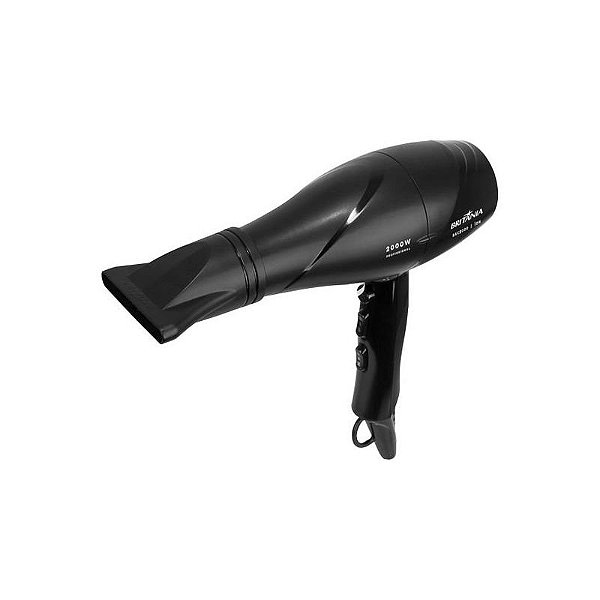 Secador de Cabelo Britania BSC2000 220V - Potente e Eficiente, 2000 Watts - Preto