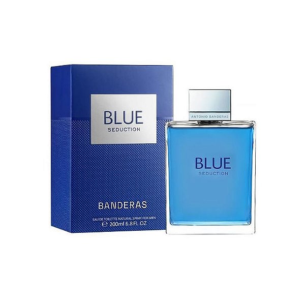 Perfume Masculino Antonio Banderas Blue Seduction Eau de Toilette 200ml