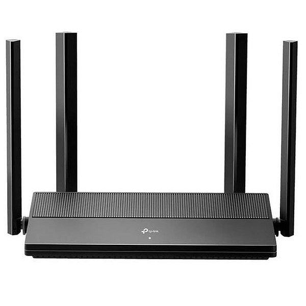 Roteador TP-Link EX141 AX1500 Dual Band Wi-Fi 6 com 4 Antenas - Preto