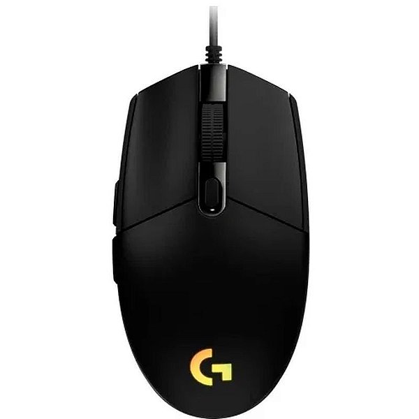 Mouse Gamer Logitech G203 com Fio - Desempenho Preciso e Design Furtivo