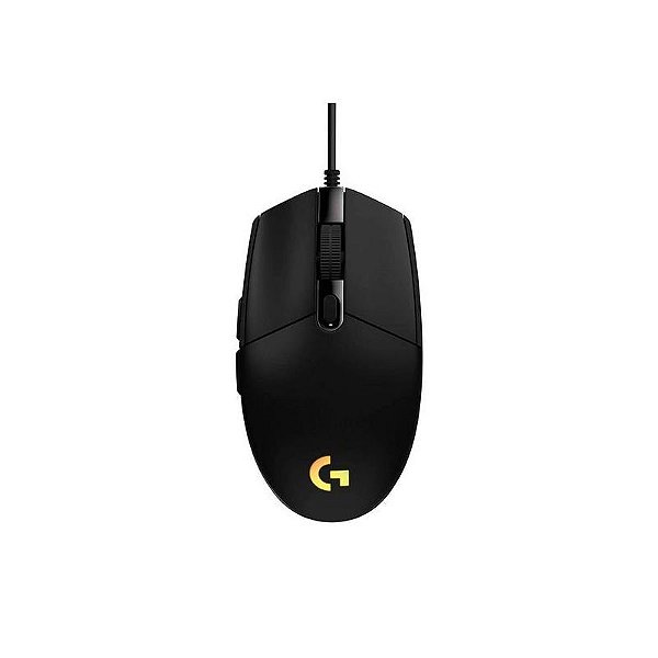 Mouse Gamer Logitech G203 Lightsync Usb Preto