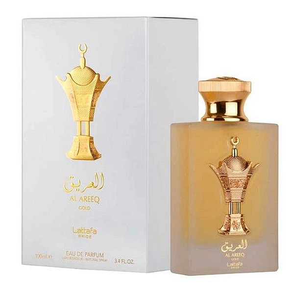 Perfume Lattafa Al Areeq Gold 100ML - Eau de Parfum Masculino Elegante