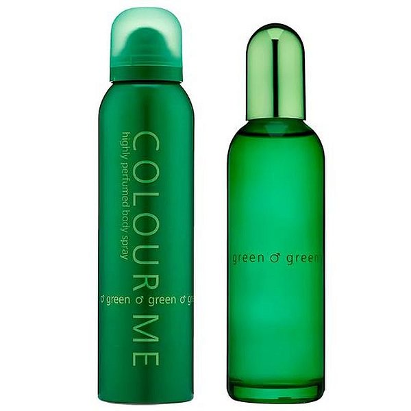 Kit Aromas Verdes - Perfume e Desodorante Corporal Masculino - 150/90ML