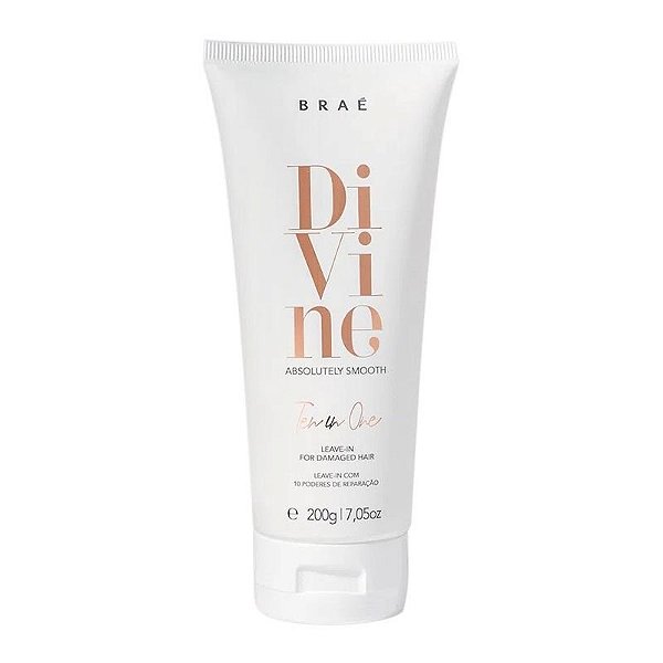Brae Divino Leave-in 10 em 1 - 200g para Cabelos Perfeitos