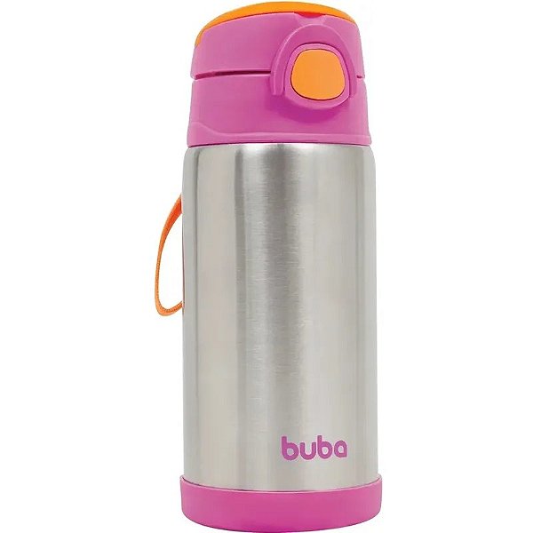 Copo Térmico Isolado Buba com Canudo - Modelo 11384