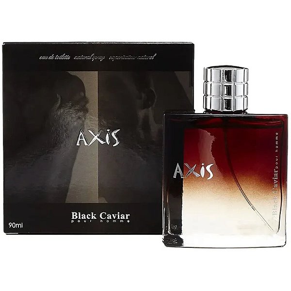 Perfume Axis Black Caviar Eau de Toilette Masculino 90mL