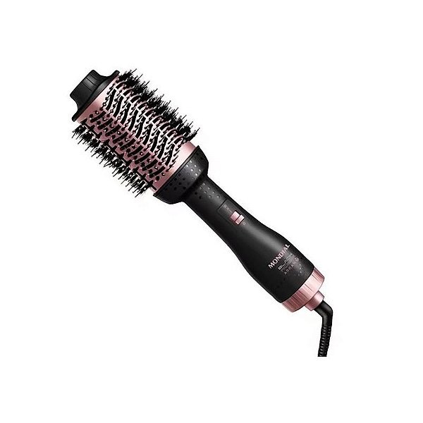 Escova Elétrica Mondial Black Rose Argan ES-14 - 1200W Bivolt Preto/Rose Gold