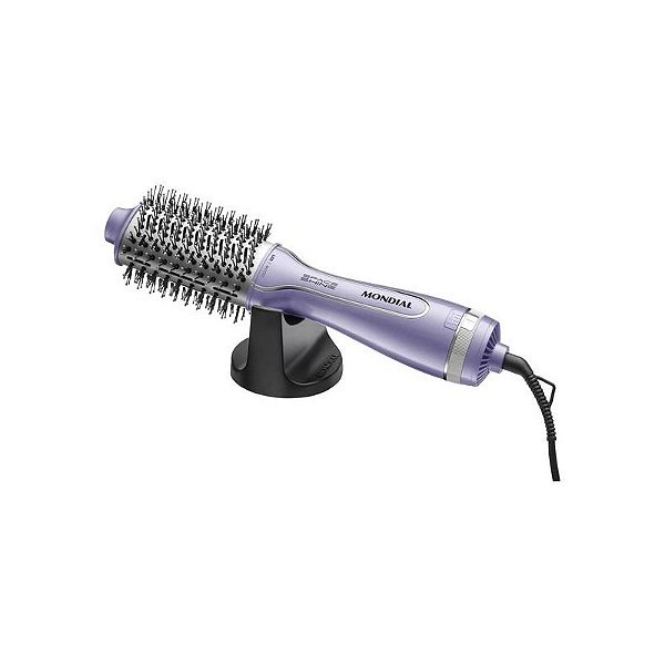 Secador e Escova 2 em 1 Mondial ES-21 - 1300W Bivolt - Cor Roxa