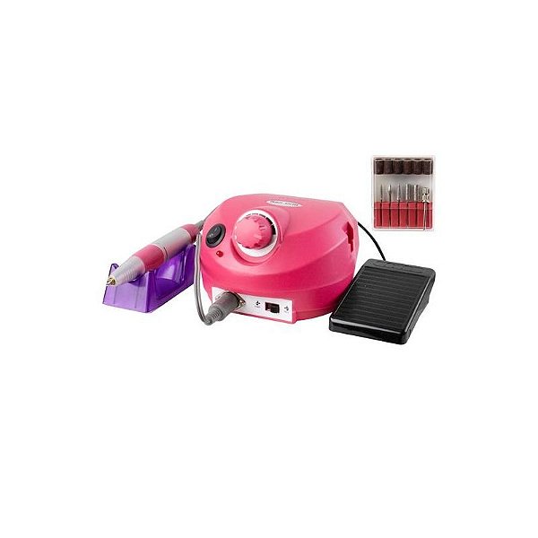 Lixador de Unhas Elétrico Tucano US-202 - 15W Bivolt Rosa