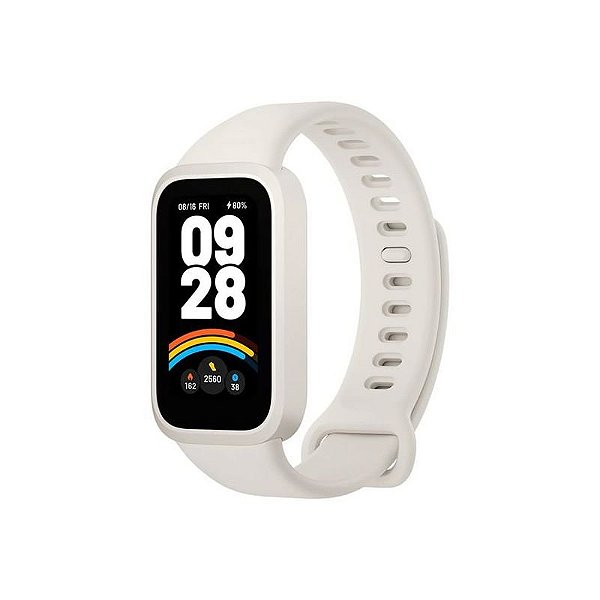 Pulseira Inteligente Xiaomi Mi Band 9 Ativa - Beige Branco M2435B1