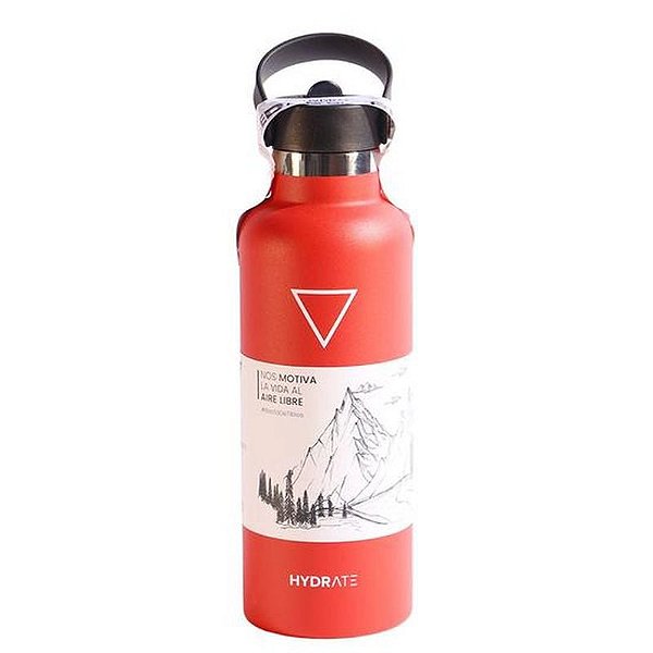Garrafa Térmica Hidratante 620ML Vermelha