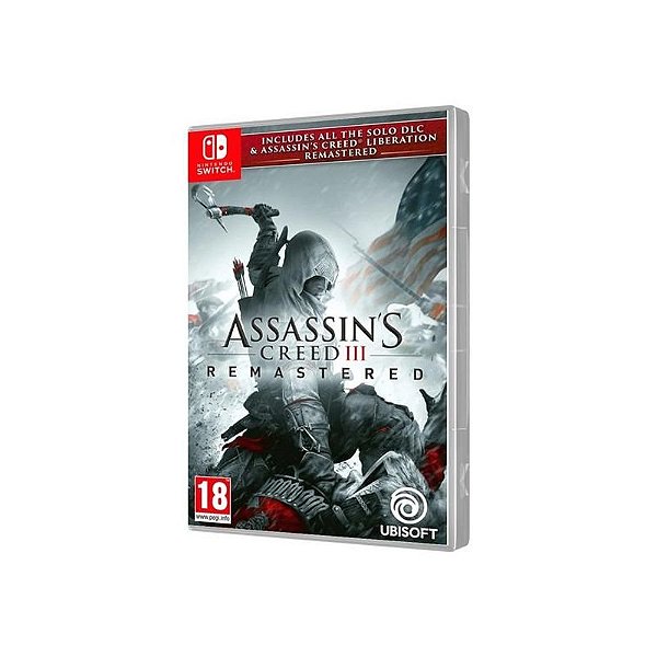 Jogo Assassin's Creed III Remaster para Nintendo Switch - Edição Especial