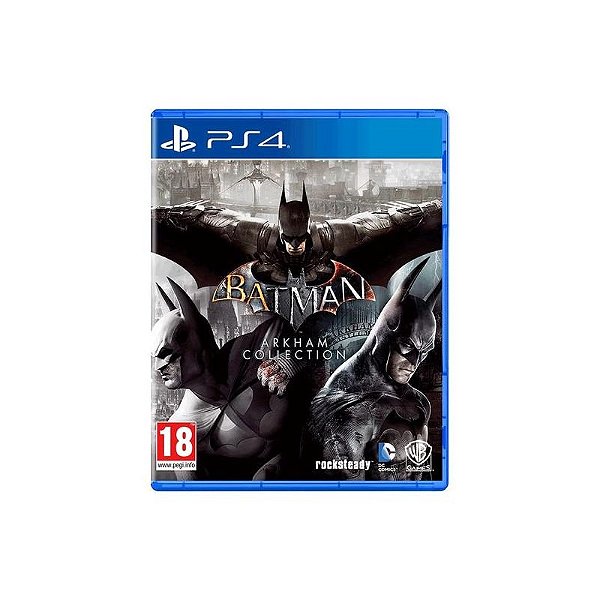 Pacote de Jogos Batman: Coleção Arkham para PS4
