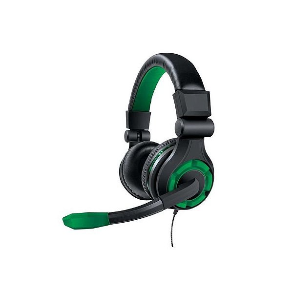 Fone de Ouvido Gamer Dreamgear GRX-340 para Xbox One - Preto e Verde