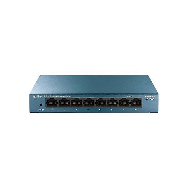 Switch Ethernet TP-Link LS108G - 8 Portas Gigabit 10/100/1000Mbps