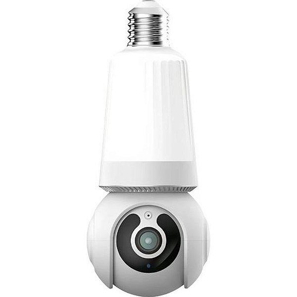Câmera De Segurança Ip Xion Xi-Cctv73 3Mp Wifi - Cor Branca E Preta
