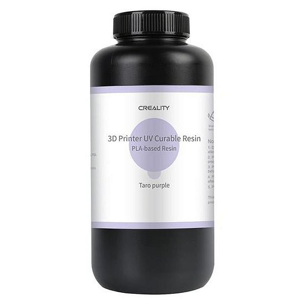 Resina UV Curável Creality 500G para Impressora 3D - Cor Roxa
