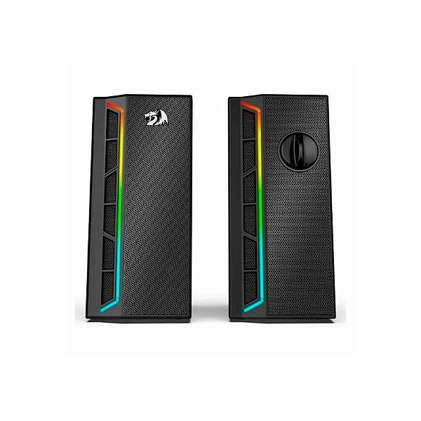 Caixa de Som Gamer Redragon Calliope GS580 - Conexão USB, Cor Preta