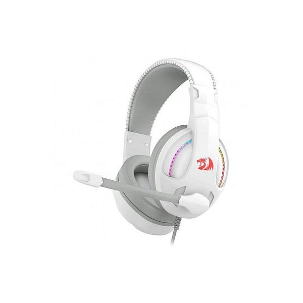 Fone de Ouvido Redragon H211W-RGB com Microfone Cronus Branco