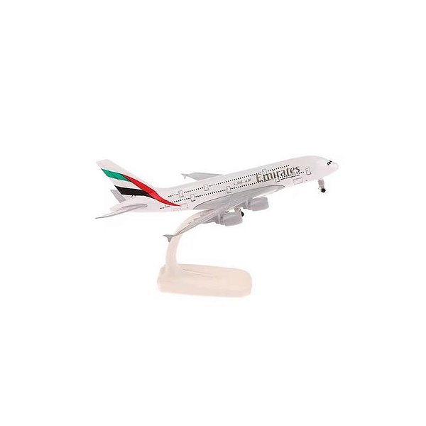 Modelo de Aeronave: Airbus A380 da Emirates Airlines