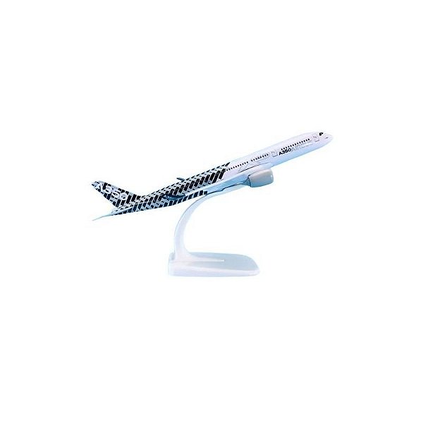 Modelo de Aeronave X A350 Airbus na Cor de Fábrica