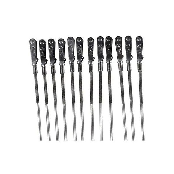 Clevis De Aço 2-56 12 Vara 12Pc