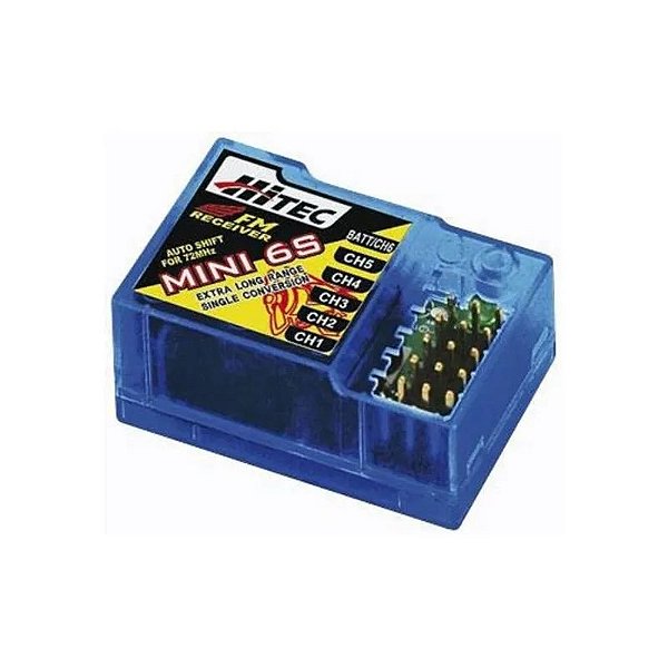 Rádio Controle Hitec 72Mhz Automático - Modelo R6Ch 28872