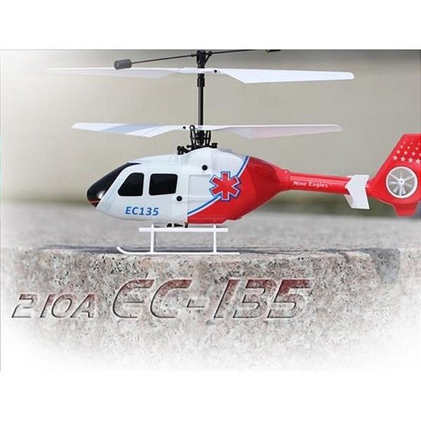 EC135 Vermelho em Alumínio - Peça de Reposição Ne 30221024207020A