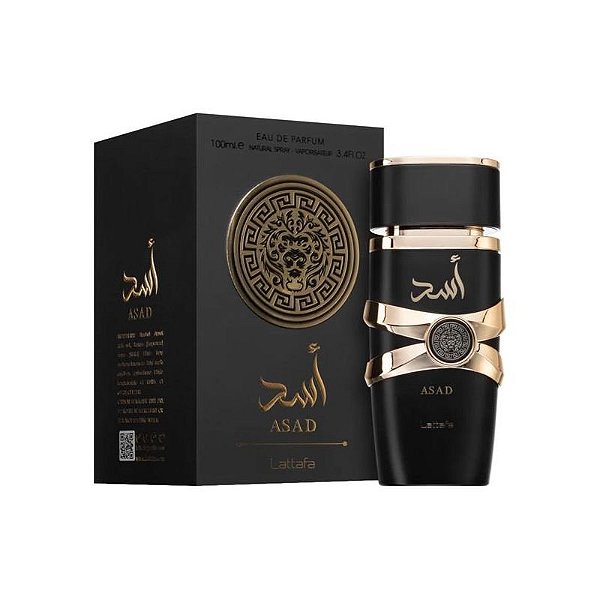 Perfume Masculino Lattafa Asad - Eau de Parfum 100ML com Notas Marcantes