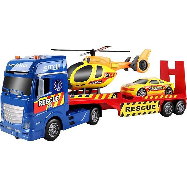 Transportador de Resgate Brinquedo Jin Jia - 666-71F