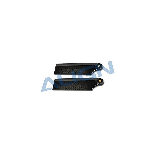 Lâmina De Rotor De Cauda Tr500 Em Carbono 3K H50144T