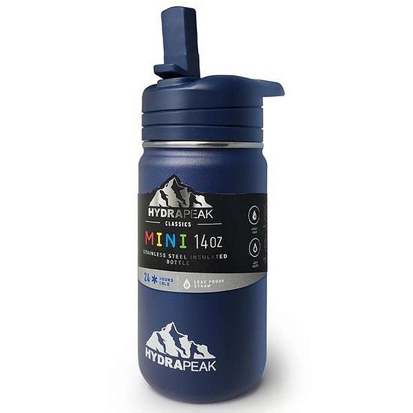 Garrafa Térmica Copo Térmico Hp Mini 14 Navy 400Ml Azul Marinho