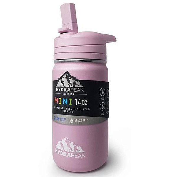 Garrafa Térmica Copo Térmico Hp Mini 14 Pink 400Ml Rosa