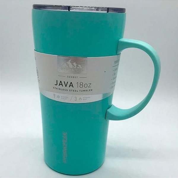 Caneca Térmica Hydrapeak Hp-Java-18-Aqua 532Ml - Café Chá Água