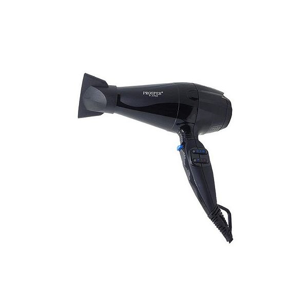 Secador Profissional de Cabelo Prosper P 7702 com Ionização e 6000W - Preto