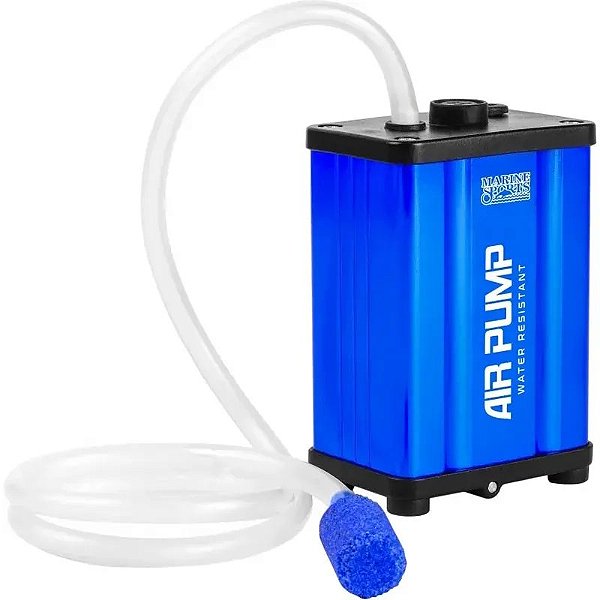 Bomba de Ar Elétrica Oxigenador Marine Sports 12V APWP-100 Branco