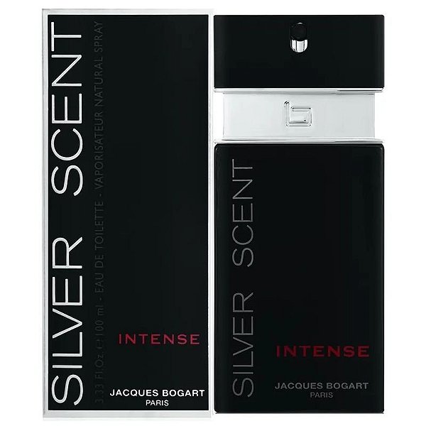 Perfume Jacques Bogart Silver Scent Intense Eau de Toilette Masculino 100mL