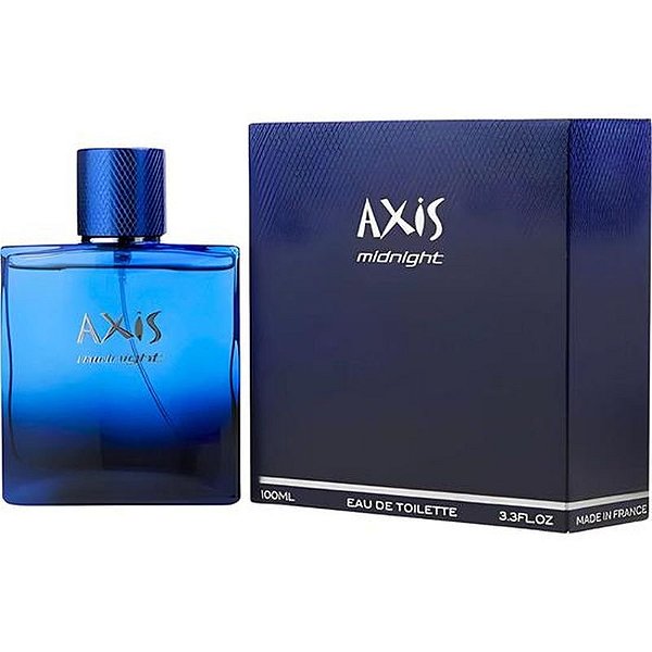 Perfume Axis Midnight EDT Masculino 100ML - Elegância Noturna