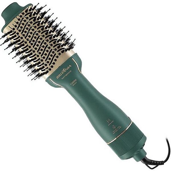 Escova Elétrica Britânia Soft BES13VD 1300W Verde/Dourada 127-220V