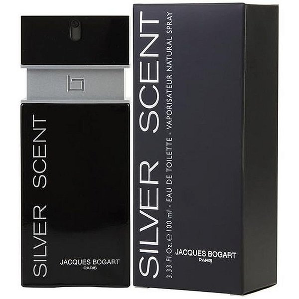 Perfume Masculino Jacques Bogart Silver Scent Eau de Toilette - 100ML