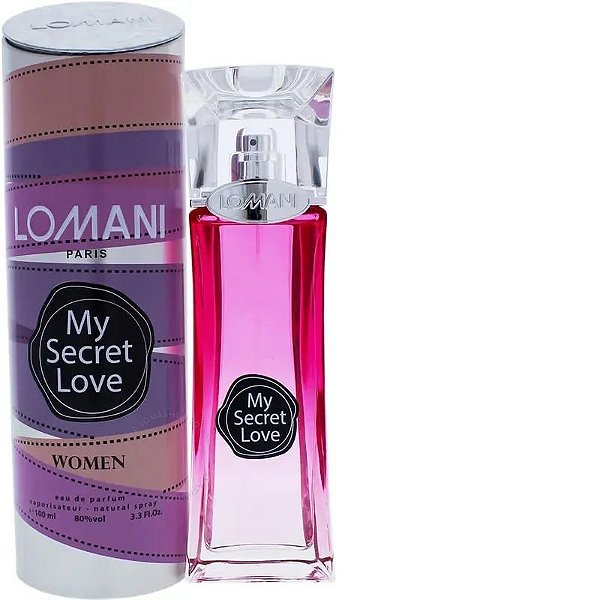Perfume Feminino Lomani My Secret Love Eau De Parfum 100Ml