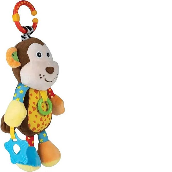 Macaquinho Atividades Treme-Treme Da Buba - Brinquedo Educativo Para Crianças