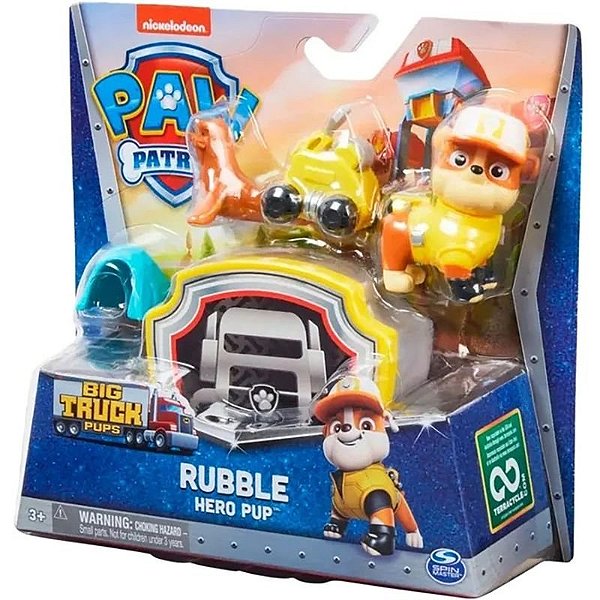 Patrulha Canina - Veículo Grande do Rubble Spin Master - 6065384