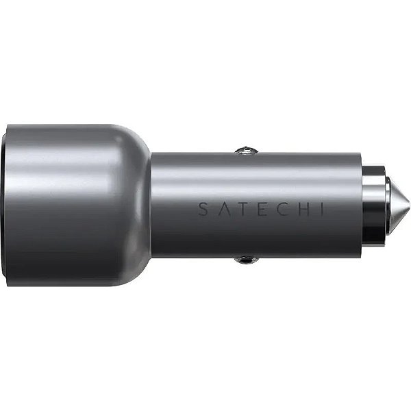 Carregador Veicular Satechi Dual ST-U2C40CCM para Dispositivos USB-C