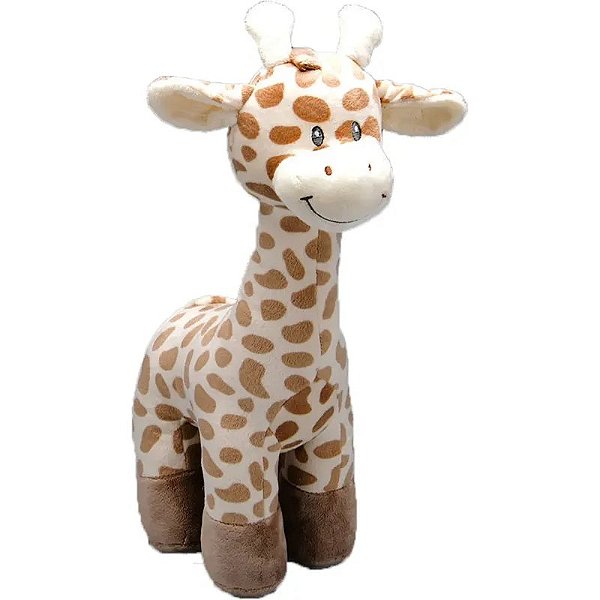 Buba Pelúcia Girafa 11976 - Brinquedo Macio e Colorido Para Crianças