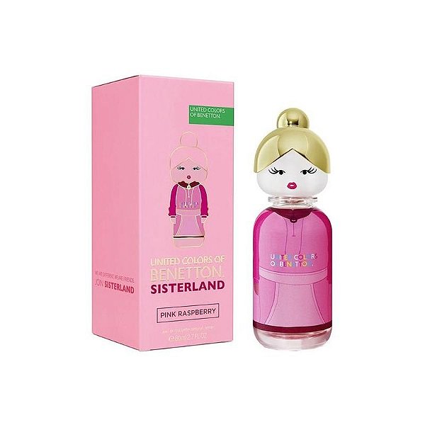 Perfume Feminino Benetton Sisterland Pink Raspberry 80 ML Eau de Toilette