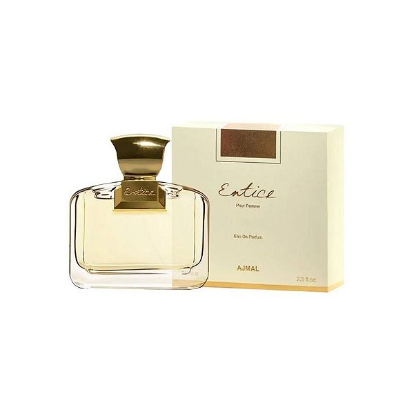 Perfume Feminino Ajmal Entice Eau de Parfum 75ml - Fragrância Elegante e Sedutora
