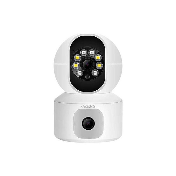 Câmera de Segurança Wi-Fi Dual A-CAM001 2MP - Branco - Sistema de Vigilância
