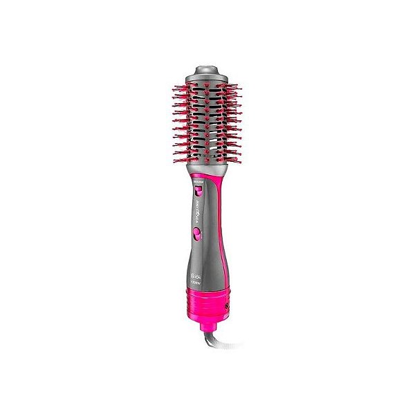 Secador de Cabelo e Escova Britania BES26SR 1300W Bivolt - Cinza e Rosa